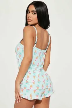 Fashion Nova Ice Cream Scream PJ Short Set - Blue 9 Fashion Nova Ice Cream Scream PJ Short Set - Blue -Fashion Nova Sales 12 21 22Studio3 MS Alex 13 12 48 10 2SP1696 Blue P 22751 SG