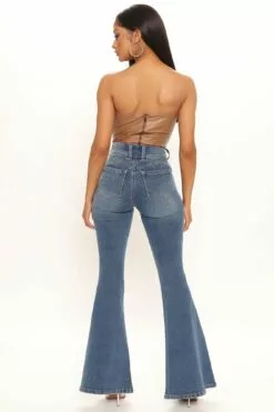 Fashion Nova Check Out The Booty Lifting Flare Jeans - Medium Blue Wash 13 Fashion Nova Check Out The Booty Lifting Flare Jeans - Medium Blue Wash -Fashion Nova Sales 12 23 21Studio1 KJ RL 14 55 16 49 ZDMF1276BTL MediumBlueWash 4476 KS
