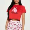 Fashion Nova Flirty Queen PJ Short Set - Red/combo 1 Fashion Nova Flirty Queen PJ Short Set - Red/combo -Fashion Nova Sales 12 28 22Studio1 KJ DJ 11 49 21 30 186 Redcombo 26351 ES