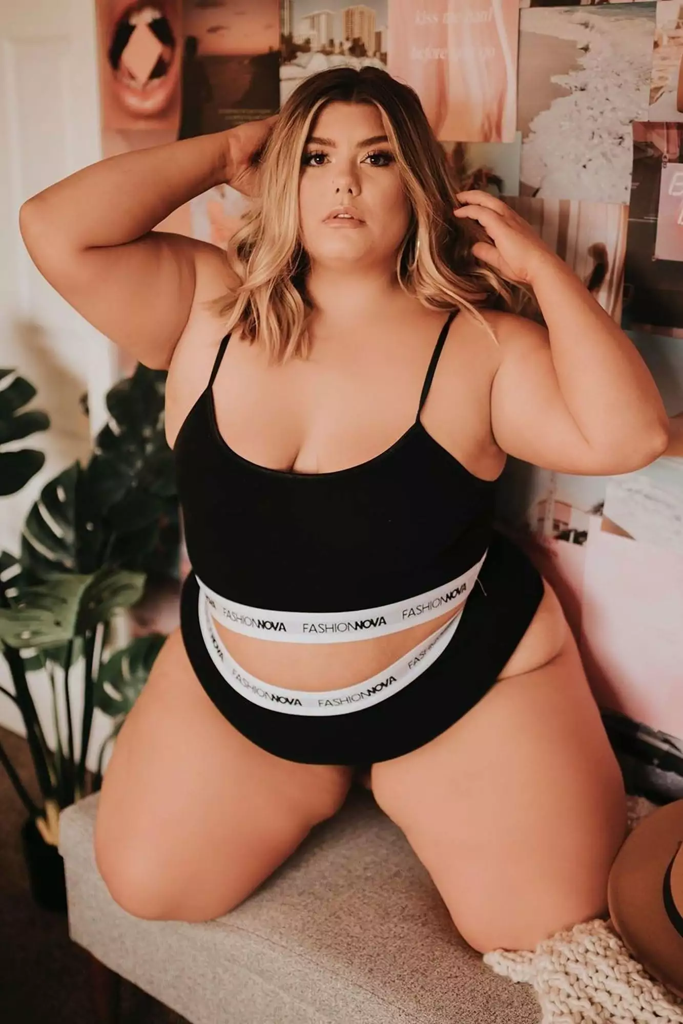 Fashion Nova Cami Bralette And Panty Set - Black/White 13 Fashion Nova Cami Bralette And Panty Set - Black/White - Image 11