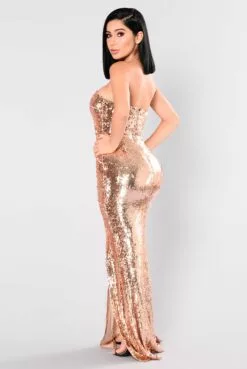 Fashion Nova Make A Scene Sequin Dress - Rose Gold 16 Fashion Nova Make A Scene Sequin Dress - Rose Gold -Fashion Nova Sales Fashion Nova 08 23 17 546