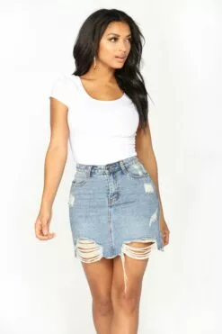 Fashion Nova Sabela Basic Bodysuit - White