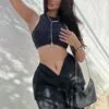 Fashion Nova Model Off Duty Crop Top - Black -Fashion Nova Sales ModelOffDutyCropTop Black MER