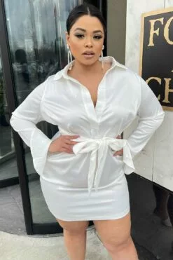 Fashion Nova Step Up Satin Mini Dress - White 22 Fashion Nova Step Up Satin Mini Dress - White -Fashion Nova Sales StepUpSatinMiniDress White MER PLUS 791fa059 9517 473c a827 63fa129683a1
