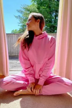 Fashion Nova Stole Your Boyfriend's Oversized Hoodie - Pink -Fashion Nova Sales StoleYourBoyfriend sOversizedHoodie Pink MER
