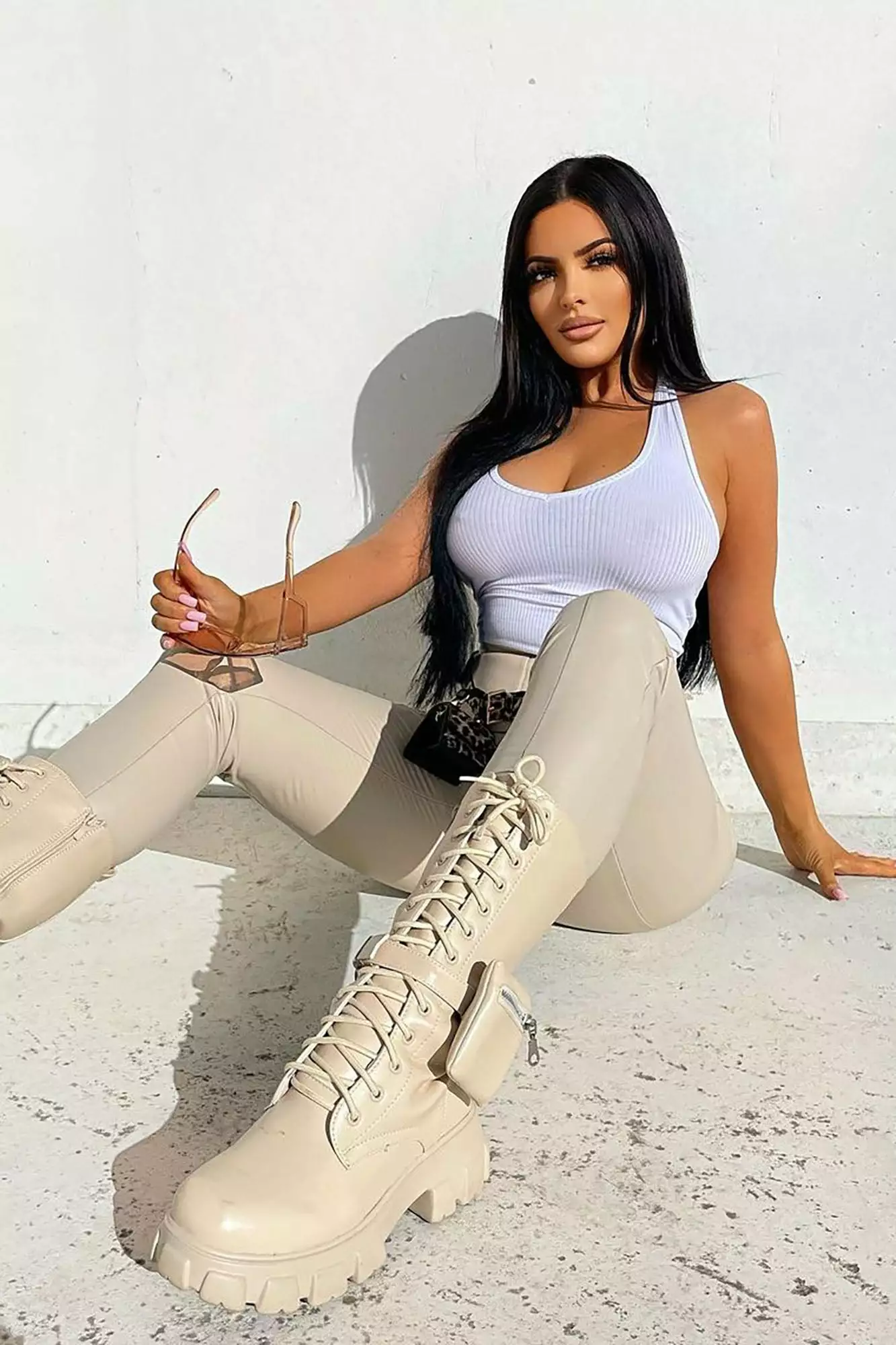 Fashion Nova The New Me Halter Top - White 4 Fashion Nova The New Me Halter Top - White - Image 2